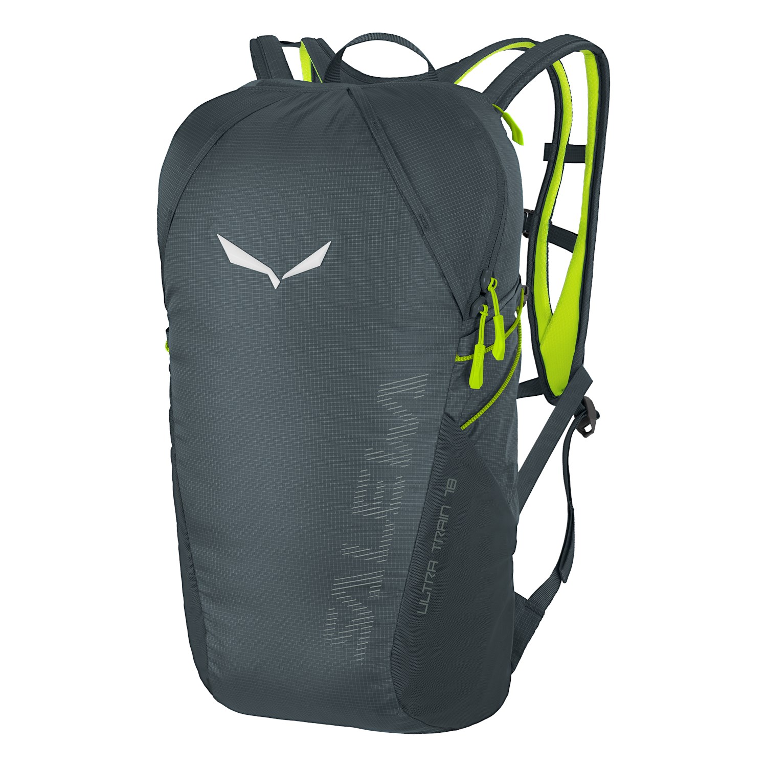 Salewa Ultra Train 18L Sırt Çantası Gri Mavi/Yeşil Türkiye 859032QUW